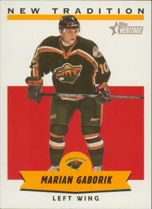 1999-00 HERITAGE - MARIAN GABORIK #NT10 NEW TRADITION