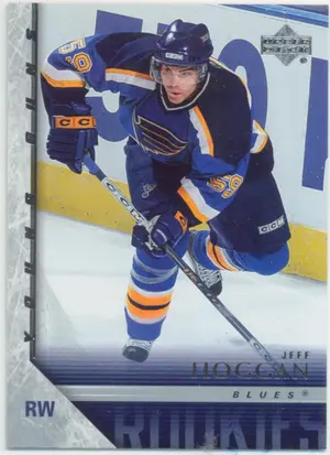 2005-06 UPPER DECK - JEFF HOGGAN #210 YOUNG GUNS
