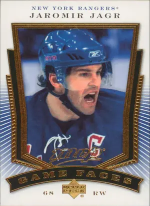 2007-08 MVP - JAROMIR JAGR #GF2 GAME FACE