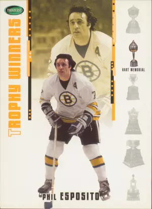 2003-04 PARKHURST ORIGINAL SIX BOSTON - PHIL ESPOSITO #B-8 INSERTS