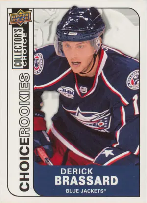 2008-09 COLLECTOR'S CHOICE - DERICK BRASSARD #206 ROOKIE