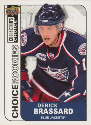 2008-09 COLLECTOR'S CHOICE - DERICK BRASSARD #206 ROOKIE