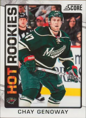 2012-13 SCORE - CHAY GENOWAY #540 HOT ROOKIES