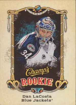2008-09 CHAMP'S - DAN LaCOSTA #131 ROOKIE