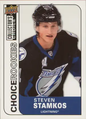 2008-09 COLLECTOR'S CHOICE - STEVEN STAMKOS #242 ROOKIES