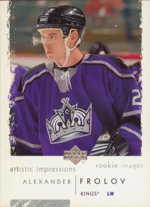 2002-03 ARTISTIC IMPRESSIONS - ALEXANDER FROLOV #121 ROOKIE IMAGES