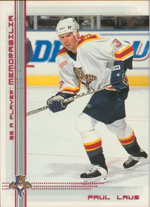 2000-01 BE A PLAYER MEMORABILIA - PAUL LAUS #55 RUBY 36/200