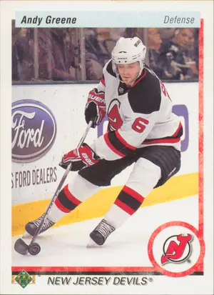 2010-11 UPPER DECK - ANDY GREENE #86 20TH ANNIVERSARY