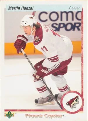 2010-11 UPPER DECK - MARTIN HANZAL #52 20TH ANNIVERSARY