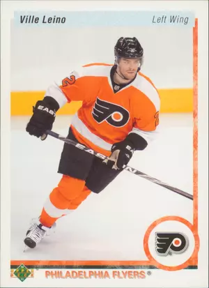2010-11 UPPER DECK - VILLE LEINO #58 20TH ANNIVERSARY