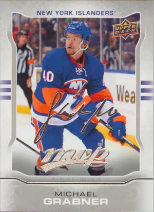 2014-15 MVP - MICHAEL GRABNER #27 SILVER SCRIPTS