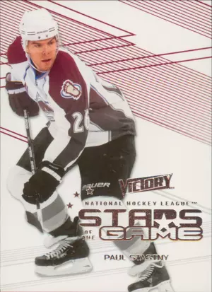 2010-11 VICTORY - PAUL STASTNY #SOG-PS STARS OF THE GAME