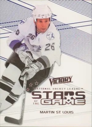 2010-11 VICTORY - MARTIN ST. LOUIS #SOG-MS STARS OF THE GAME