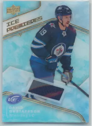 2019-20 ICE - DAVID GUSTAFSSON #IPJ-DG PREMIER JERSEYS