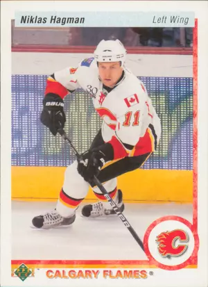 2010-11 UPPER DECK - NIKLAS HAGMAN #168 20TH ANNIVERSARY