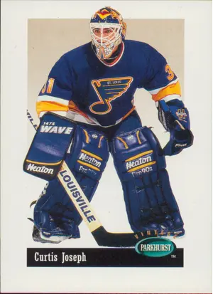 1994-95 PARKHURST - CURTIS JOSEPH #V17 VINTAGE
