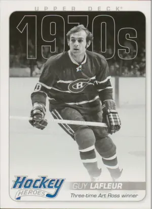 2012-13 UPPER DECK - GUY LAFLEUR #HH33 HOCKEY HEROES