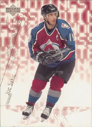 2001-02 UPPER DECK - JOE SAKIC #SS3 SHOOTING STARS