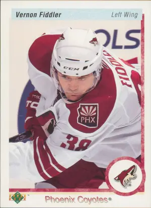 2010-11 UPPER DECK - VERNON FIDDLER #53 20TH ANNIVERSARY