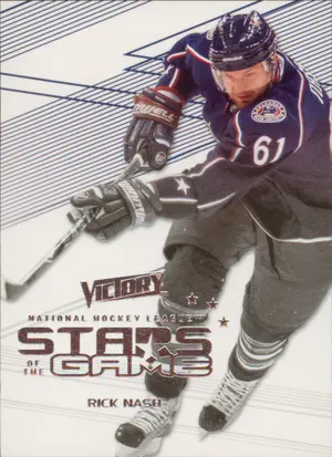 2010-11 VICTORY - RICK NASH #SOG-RN STARS OF THE GAME