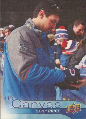 2016-17 UPPER DECK - CAREY PRICE #C49 CANVAS