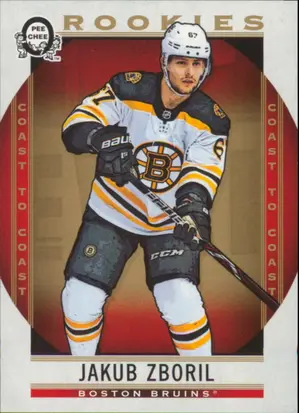 2018-19 O-PEE-CHEE COAST TO COAST - JAKUB ZBORIL #186 ROOKIE