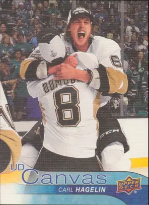 2016-17 UPPER DECK - CARL HAGELIN #C67 CANVAS