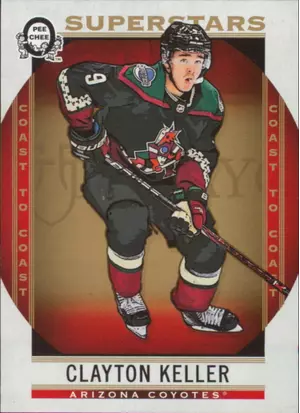 2018-19 O-PEE-CHEE COAST TO COAST - CLAYTON KELLER #119 SUPERSTARS