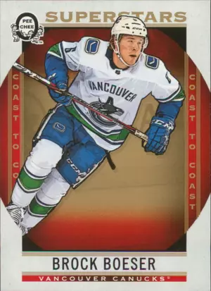 2018-19 O-PEE-CHEE COAST TO COAST - BROCK BOESER #114 SUPERSTARS