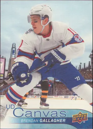 2016-17 UPPER DECK - BRENDAN GALLAGHER #C48 CANVAS