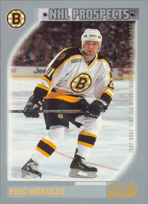 2000-01 O-PEE-CHEE - ERIC NICKULAS #292 NHL PROSPECTS