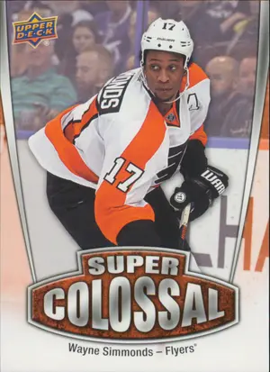 2016-17 UPPER DECK - WAYNE SIMMONDS #SC-17 SUPER COLOSSAL