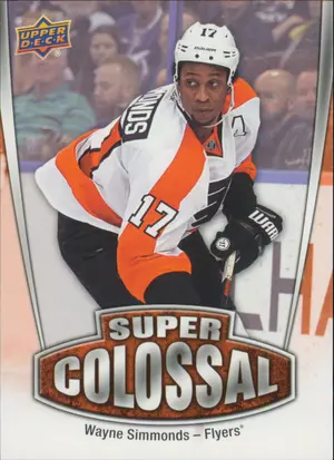 2016-17 UPPER DECK - WAYNE SIMMONDS #SC-17 SUPER COLOSSAL