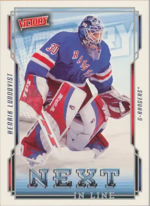 2006-07 VICTORY - HENRIK LUNDQVIST #NL33 NEXT IN LINE