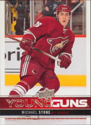 2012-13 UPPER DECK - MICHAEL STONE #241 YOUNG GUNS