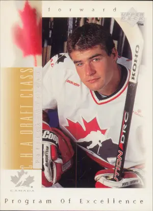 1996-97 UPPER DECK - PATRICK MARLEAU #384 PROGRAM OF EXCELLENCE