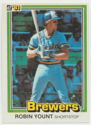 1981 Donruss - Robin Yount #323