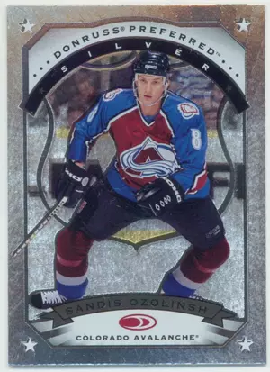 1997-98 DONRUSS PREFERRED - SANDIS OZOLINSH #103 SILVER