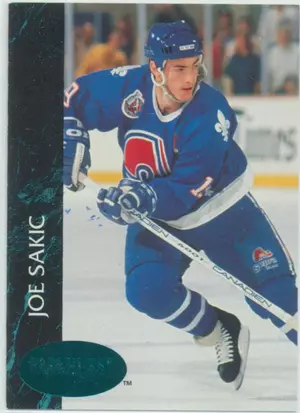 1992-93 PARKHURST - JOE SAKIC #147 EMERALD ICE