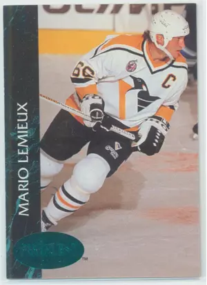 1992-93 PARKHURST - MARIO LEMIEUX #136 EMERALD ICE