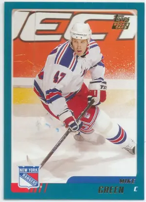 2003-04 TOPPS ROOKIES & TRADED - MIKE GREEN #TT99 ROOKIE