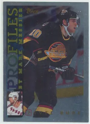 1995-96 TOPPS - PAVEL BURE #PF-11 PROFILES