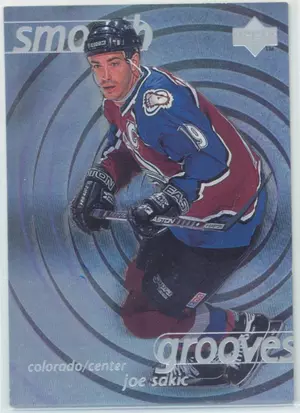 1997-98 UPPER DECK - JOE SAKIC #SG35 SMOOTH GROOVES