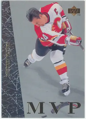 1996-97 COLLECTOR'S CHOICE - THEOREN FLEURY #UD11 MVP