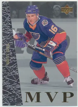 1996-97 COLLECTOR'S CHOICE - BRETT HULL #UD29 MVP