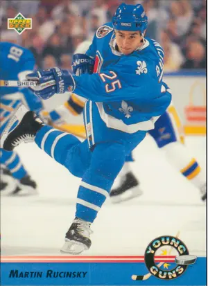 1992-93 UPPER DECK - MARTIN RUCINSKY #556 YOUNG GUNS