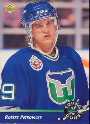 1992-93 UPPER DECK - ROBERT PETROVICKY #569 YOUNG GUNS