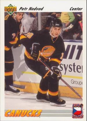 1991-92 UPPER DECK - PETR NEDVED #E5 EURO STARS