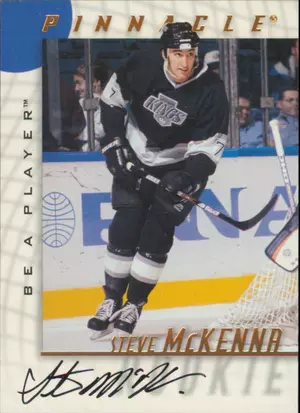1997-98 BE A PLAYER - STEVE McKENNA #244 AUTOGRAPHS