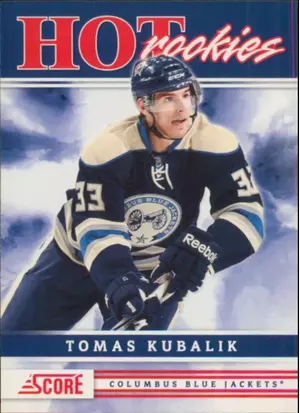 2011-12 SCORE - TOMAS KUBALIK #507 ROOKIE